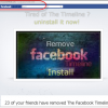 Facebook Timeline Removal Or Uninstall Scam On The Loose – BEWARE